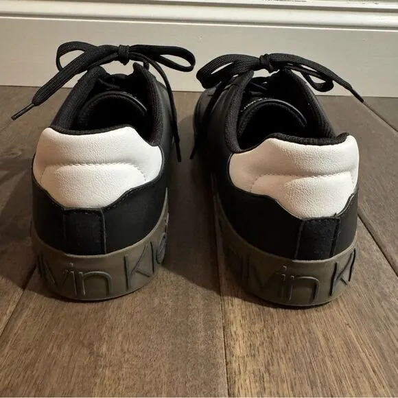 Calvin Klein Men's Romal Low Top Sneakers Black 12 NWOT
