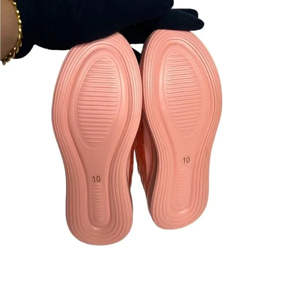 Cape Robin Downshifter Peach Weight Blubble Lace Up Fashion Sneaker