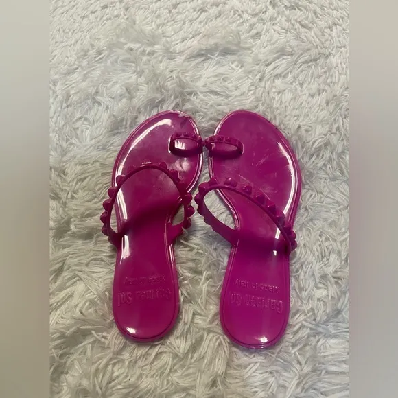 Carmen Sol Maria Flat Jelly Sandals