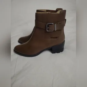 Carolina Espinosa Conner Brown Butter Soft Leather Boots Size 9.5 Designer Boho