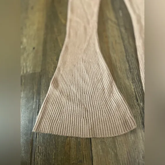 CAROLINE CONSTAS Collections Cassandra  Knit Dress in Camel