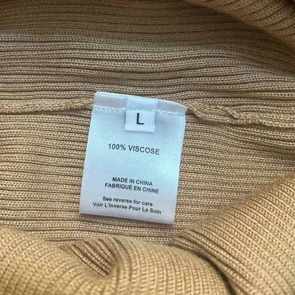 CAROLINE CONSTAS Collections Cassandra  Knit Dress in Camel
