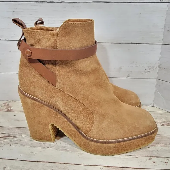 Castaner suede platform boots