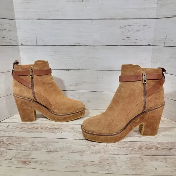 Castaner suede platform boots