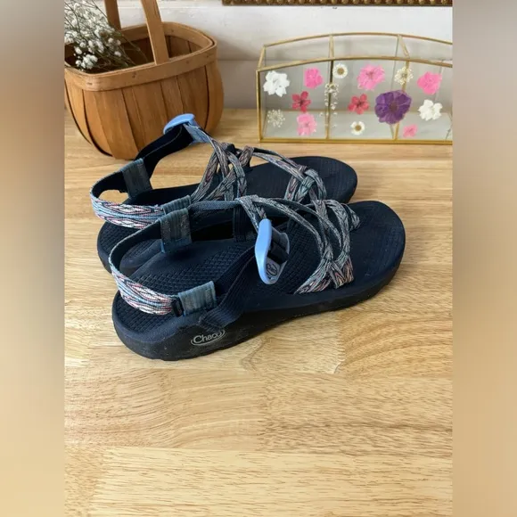 Chaco Blue ZX/2 Classic Women’s Size 8 Strappy Outdoor Hiking Sporty Sandals