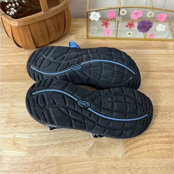 Chaco Blue ZX/2 Classic Women’s Size 8 Strappy Outdoor Hiking Sporty Sandals