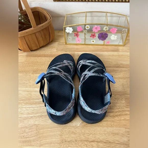 Chaco Blue ZX/2 Classic Women’s Size 8 Strappy Outdoor Hiking Sporty Sandals