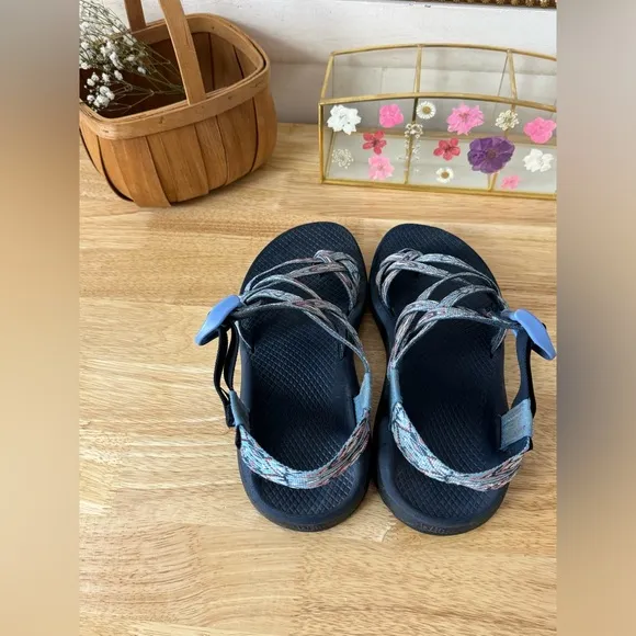 Chaco Blue ZX/2 Classic Women’s Size 8 Strappy Outdoor Hiking Sporty Sandals