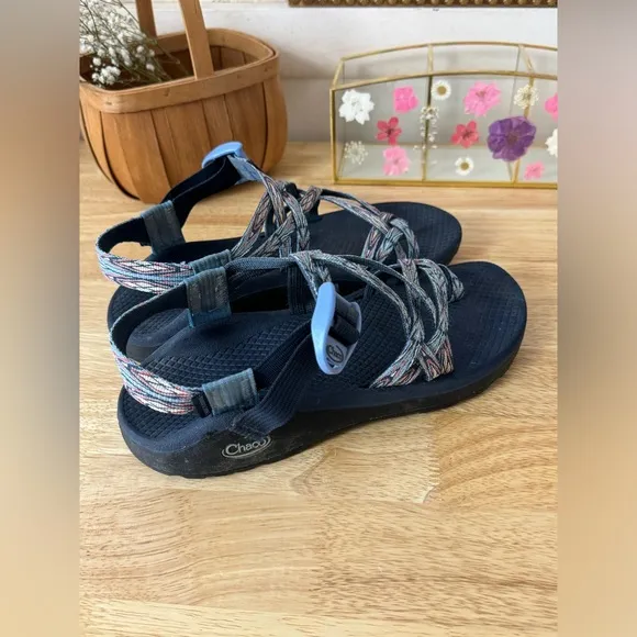Chaco Blue ZX/2 Classic Women’s Size 8 Strappy Outdoor Hiking Sporty Sandals