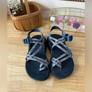 Chaco Blue ZX/2 Classic Women’s Size 8 Strappy Outdoor Hiking Sporty Sandals