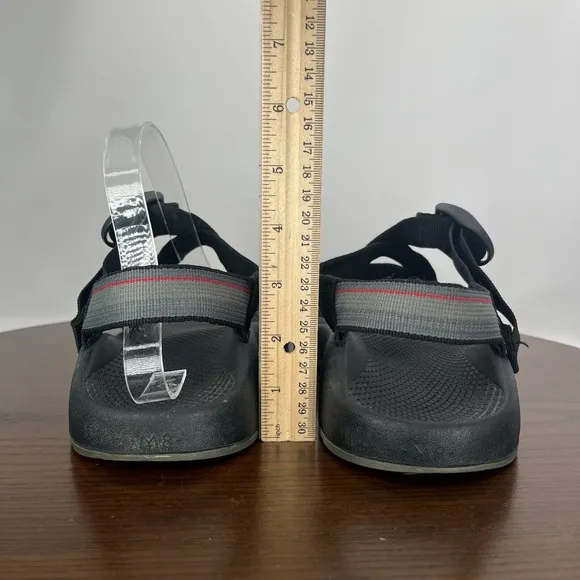 Chaco Classic Z Sandals Men's 8 Gray Hiking Strappy Sport Outdoor Trail J102991