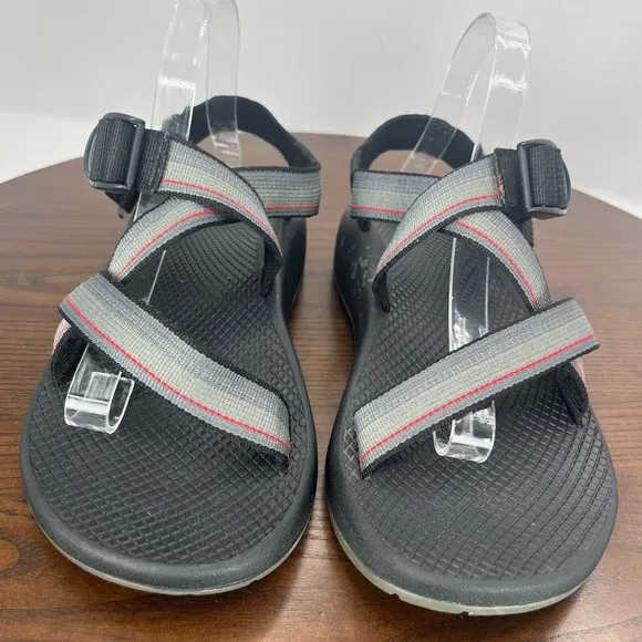 Chaco Classic Z Sandals Men's 8 Gray Hiking Strappy Sport Outdoor Trail J102991
