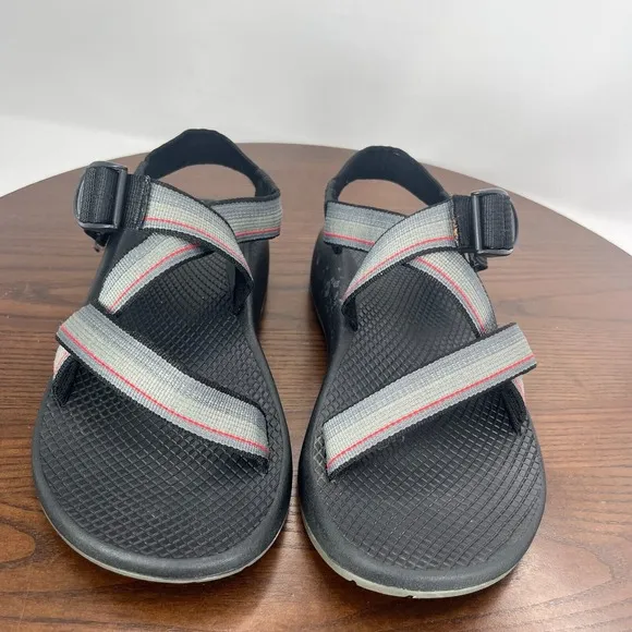 Chaco Classic Z Sandals Men's 8 Gray Hiking Strappy Sport Outdoor Trail J102991