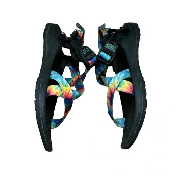 Chaco Kids Z1 Ecotread Sandals - Tie Dye Size 4