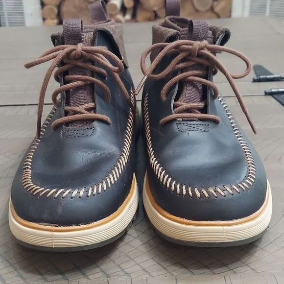 Chaco Leather Dixon Mid Casual Boots Java Size 8.5