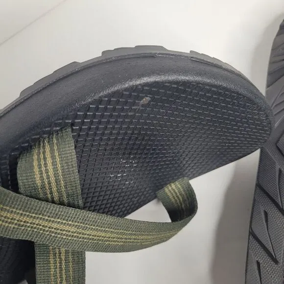 CHACO‎ MENS Z1 CLASSIC BLUFF HUNTER STRAP SANDALS  GREEN 12