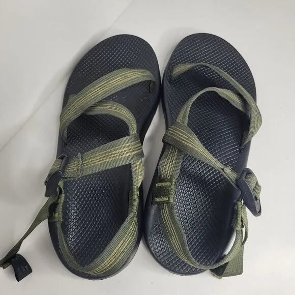 CHACO‎ MENS Z1 CLASSIC BLUFF HUNTER STRAP SANDALS  GREEN 12