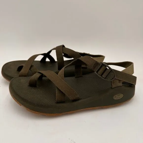 Chaco Men's Z/2 Lowdown Classic Moss Green Sandals Size 11