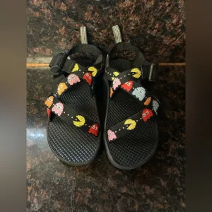 CHACO PAC-MAN Z1 Classic Sandals Kids Size 13 Limited Edition