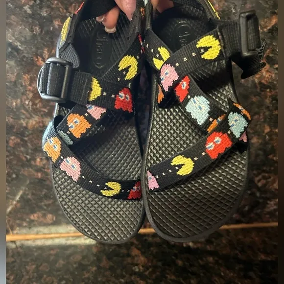 CHACO PAC-MAN Z1 Classic Sandals Kids Size 13 Limited Edition