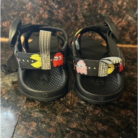 CHACO PAC-MAN Z1 Classic Sandals Kids Size 13 Limited Edition