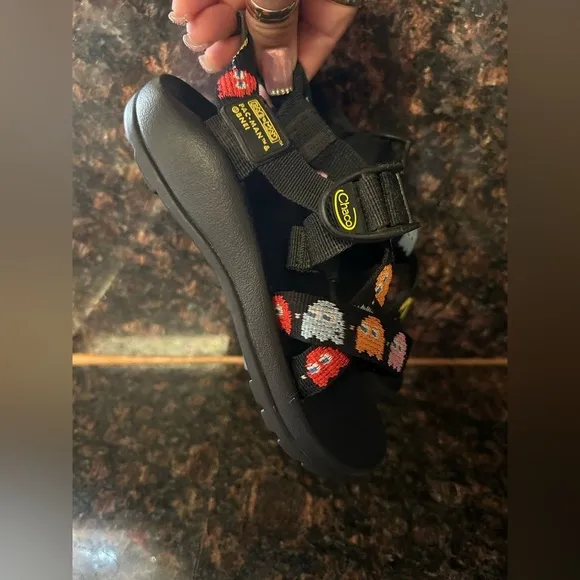 CHACO PAC-MAN Z1 Classic Sandals Kids Size 13 Limited Edition