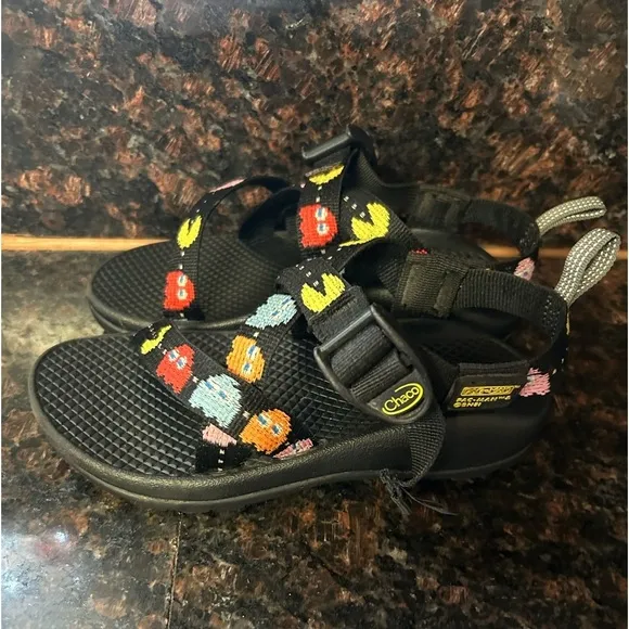 CHACO PAC-MAN Z1 Classic Sandals Kids Size 13 Limited Edition