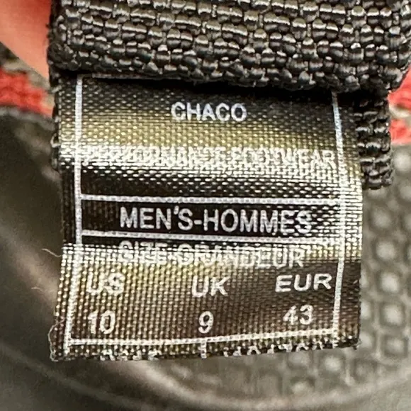 Chaco Performance Sandals Unaweep J104783 10 Z2 Classic Sport Hiking Waterproof