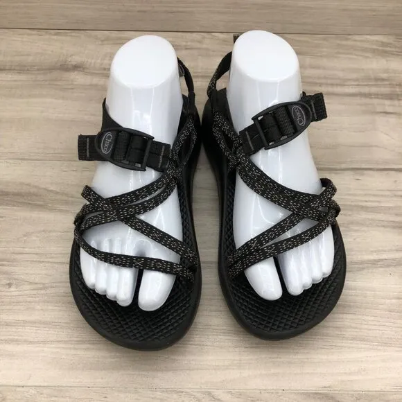 Chaco Sandals Kids Youth 5 Black Strappy Outdoor Waterproof Shoes