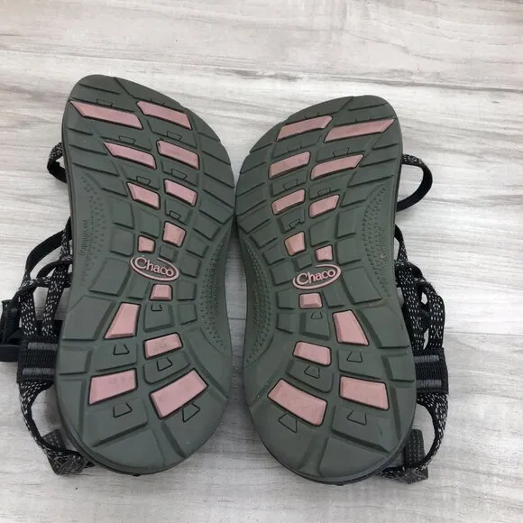 Chaco Sandals Kids Youth 5 Black Strappy Outdoor Waterproof Shoes