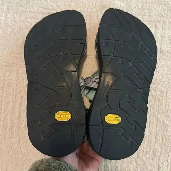 Chaco United By Blue Collab Z2 Classic Strappy Sandals Vibram Soles Women’s Sz 7