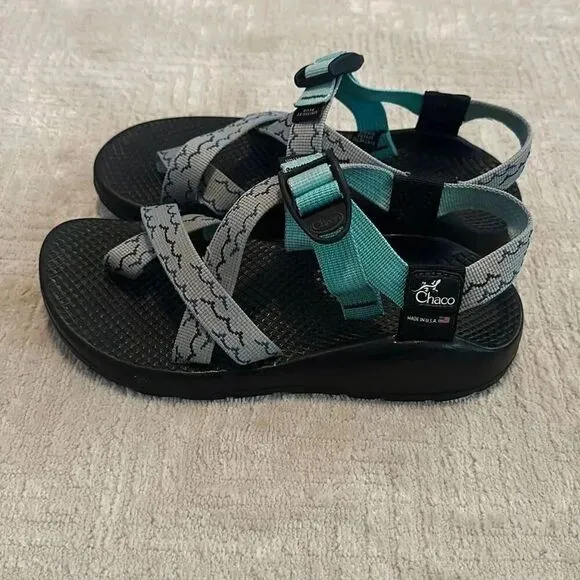 Chaco United By Blue Collab Z2 Classic Strappy Sandals Vibram Soles Women’s Sz 7