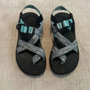 Chaco United By Blue Collab Z2 Classic Strappy Sandals Vibram Soles Women’s Sz 7