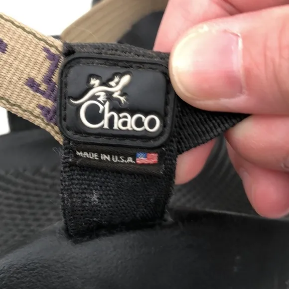 Chaco Vibram Aztec Sandals Size 13 Non-Marking Made in USA Adjustable Strap