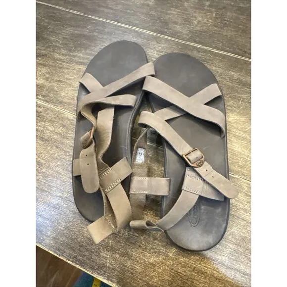 Chaco Wayfarer (Discontinued) - Men's‎ US Size 13 Light Brown Gorpcore Leather