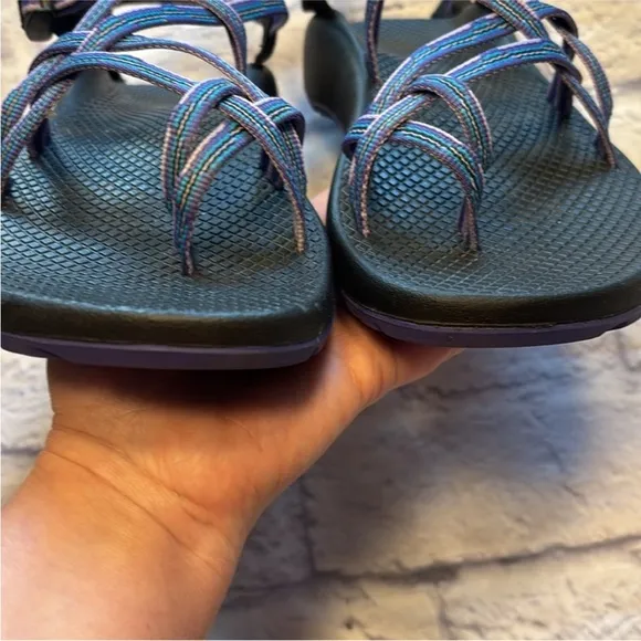 Chaco Women’s Z Cloud X2 Purple/Blue Classic Sport Sandals Size 9 Like New