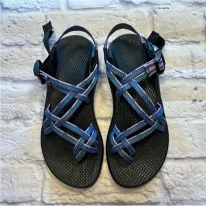 Chaco Women’s Z Cloud X2 Purple/Blue Classic Sport Sandals Size 9 Like New