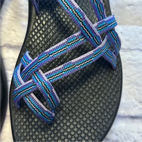 Chaco Women’s Z Cloud X2 Purple/Blue Classic Sport Sandals Size 9 Like New