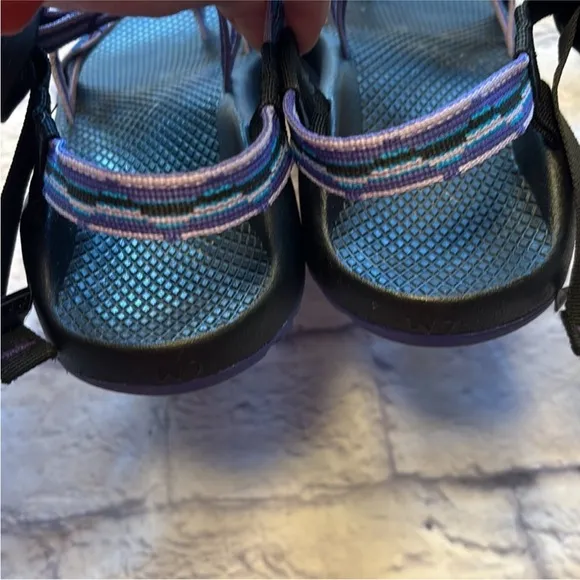 Chaco Women’s Z Cloud X2 Purple/Blue Classic Sport Sandals Size 9 Like New