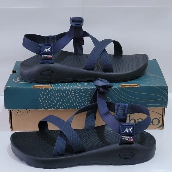 Chaco Womens Z/1 Classic Sport Sandals Navy Blue