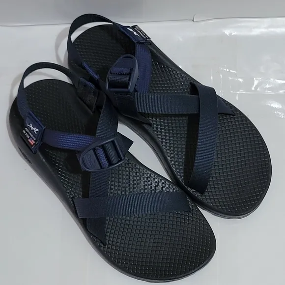 Chaco Womens Z/1 Classic Sport Sandals Navy Blue