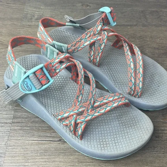 Chaco Women’s ZX/1 Classic Paloma Tangerine Sandals J106096, size 6