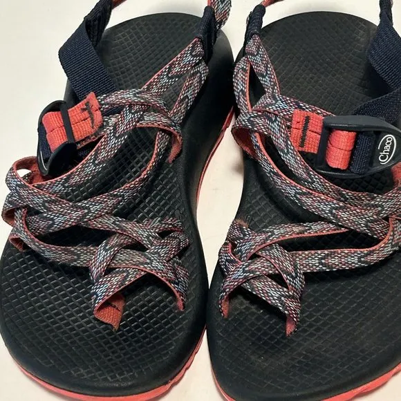 Chaco Womens ZX/2 Classic Sandals Motif Eclipse Double Strap Toe Loop Size 7
