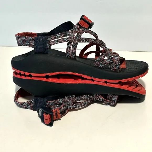 Chaco Womens ZX/2 Classic Sandals Motif Eclipse Double Strap Toe Loop Size 7