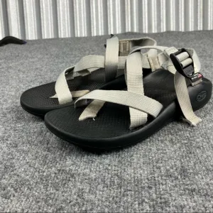 Chaco Z Classic Sport Sandals Women Sz 9 black grey Flat Adjustable Hiking