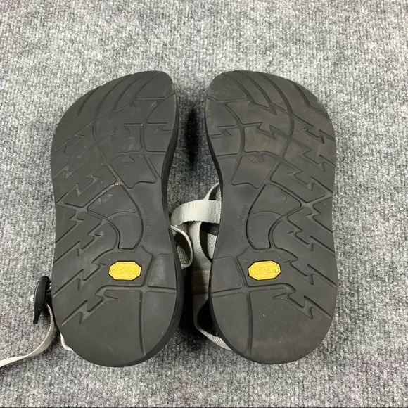 Chaco Z Classic Sport Sandals Women Sz 9 black grey Flat Adjustable Hiking