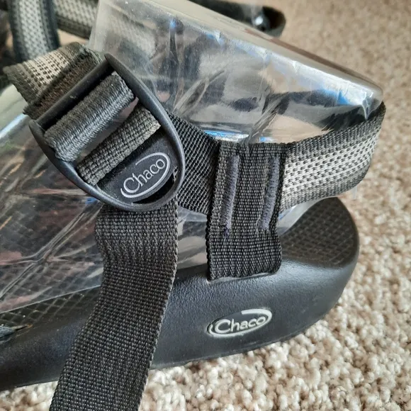 Chaco Z1 Adjustable Wide Strap Classic Sandals Split Gray Vibram Hiking Sandals
