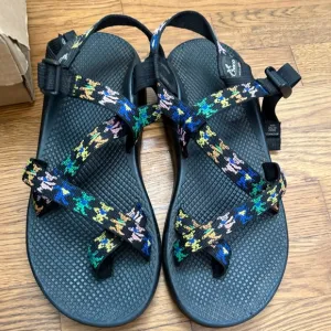 Chaco Z1 Classic Sandals Grateful Dead Dancing Bears Mens Sz 11 Black w/ Box