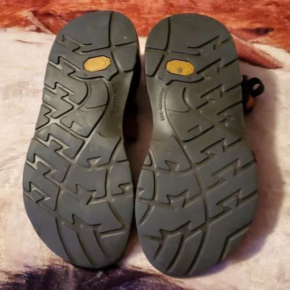 Chaco Z/1 Lizard USA Made Colorado Rust‎ Classic Toe Loop Sandals Women's 7