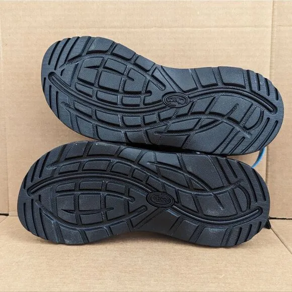 Chaco Z/2 Classic Sport Sandals Adjustable Strap Blue Black Womens Size 7